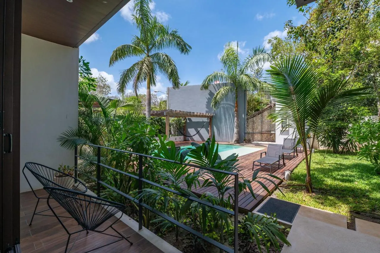 Cozy Studio In La Veleta Tulum With Gym And Pool Appartamento Messico