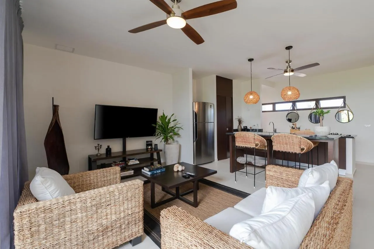 Cozy Studio In La Veleta Tulum With Gym And Pool Appartamento